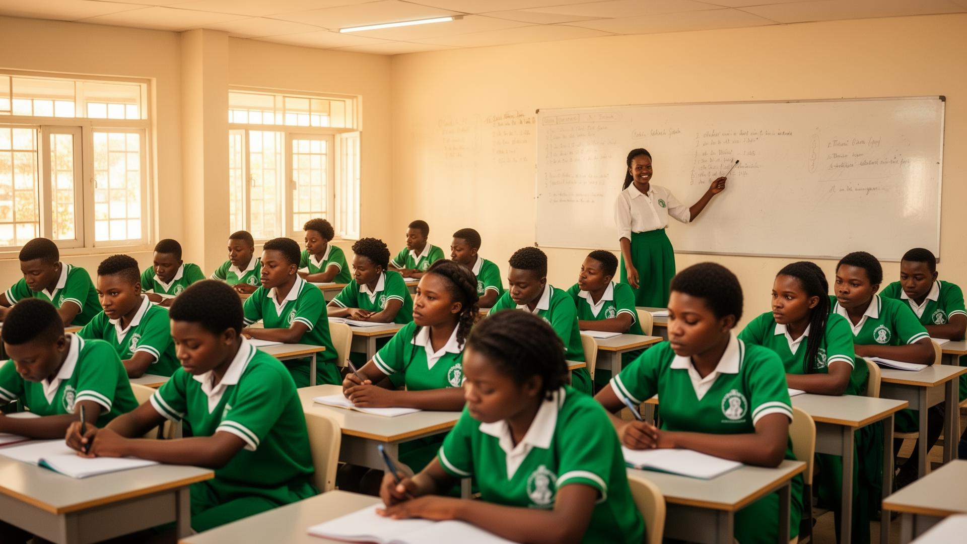 EtaFaith students learning in a modern classroom